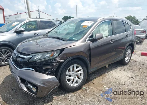 2015 Honda Cr-V Ex-L из США, поврежденный, VIN 2HKRM4H76FH651617